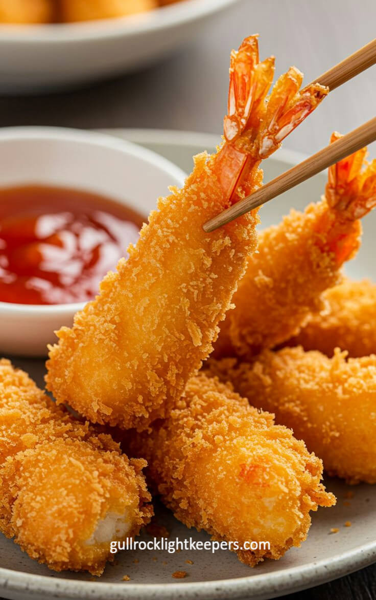 กุ้งเทมปุระ วิธีการปรุงเทมปุระให้กรอบฟู สูตรต้นตำรับ ปรับแบบสายสุขภาพ