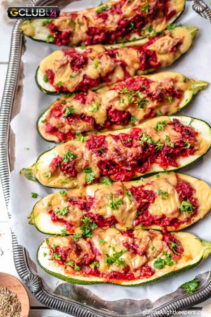 เรือพิซซ่าบวบยัดไส้