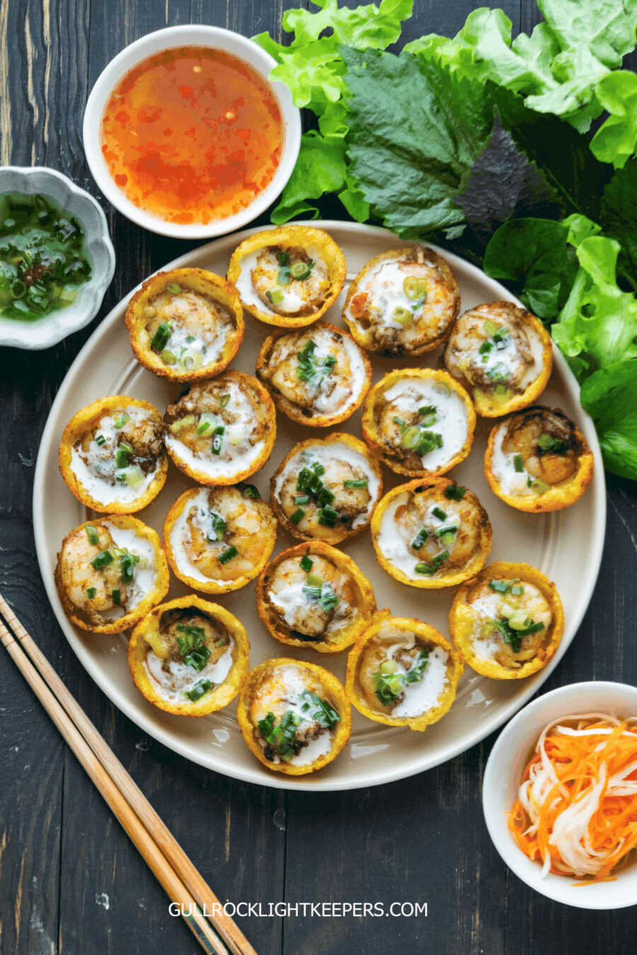 บั๊ญข็อต (Banh Khot) ขนมครกเวียดนามฉบับเฮลท์ตี้