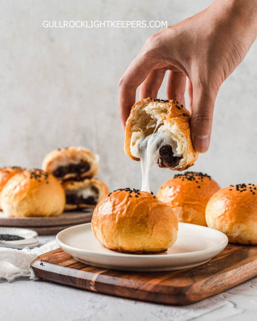 Korean Mochi Bun งา ขนมปังเหนียวนุ่มสไตล์เกาหลี เพื่อสายสุขภาพ