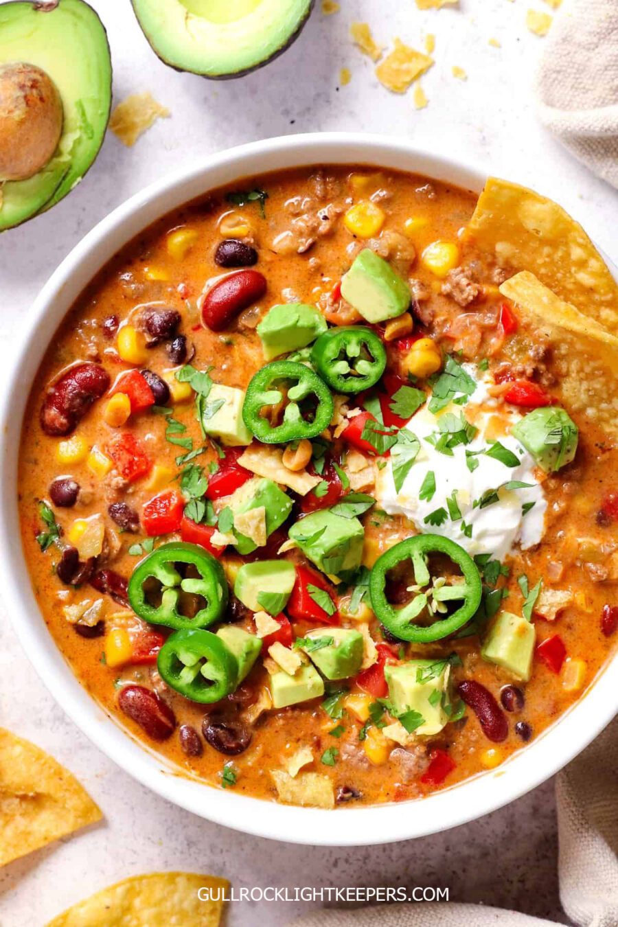 ซุปทาโก้ (Taco Soup) สูตรง่าย อร่อย อิ่มท้อง
