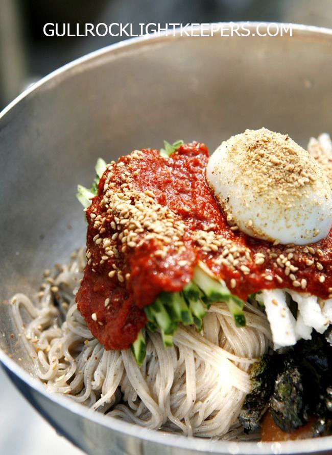 มักกุกซู (Makguksu) บะหมี่โซบะเย็นเกาหลี